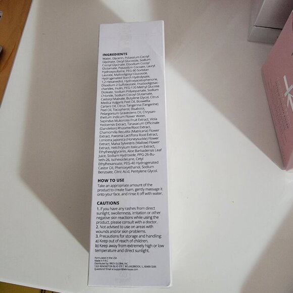 Elvira Amino Acid Cleansing Foam New in Sealed Box - Picture 13 of 14